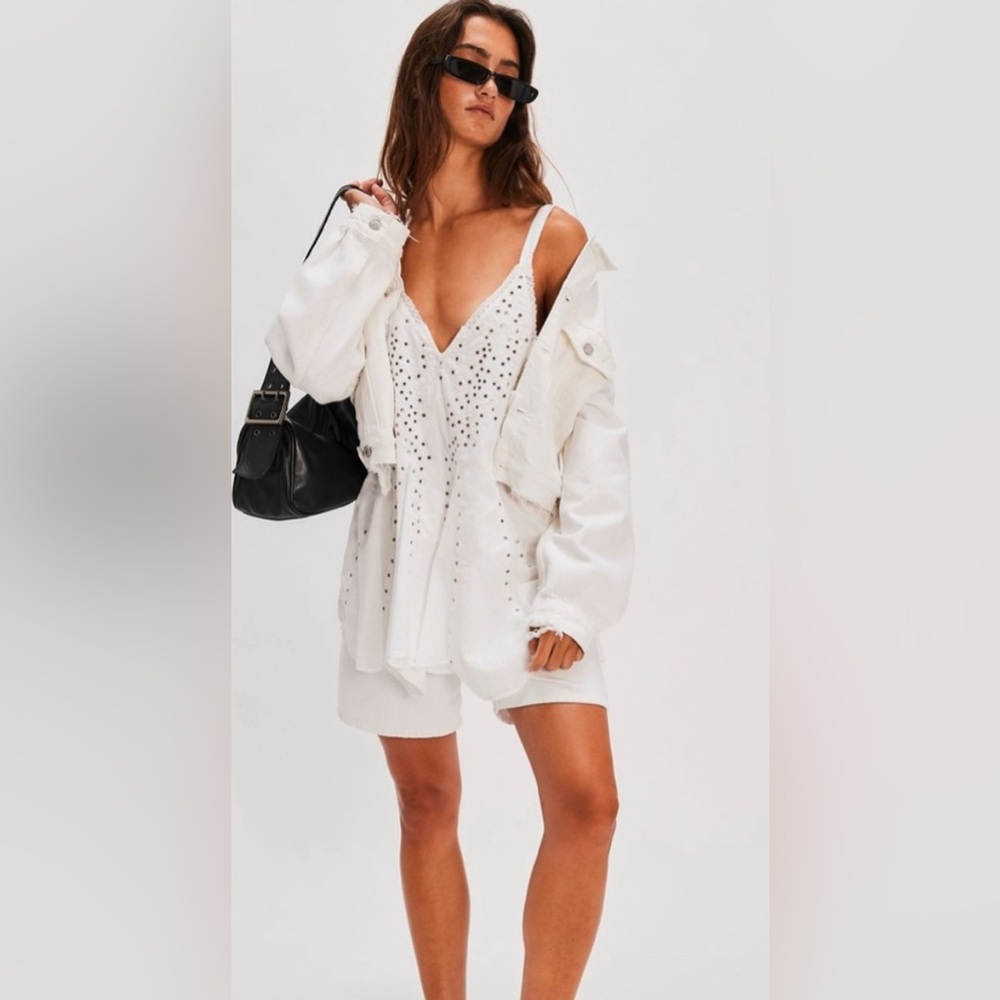 Free people Tell Me About It Studded Tunic